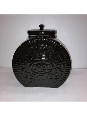 Vintage 1970's Oreo Cookie Jar Excellent Condition Authentic Oreo Brand NEW Box